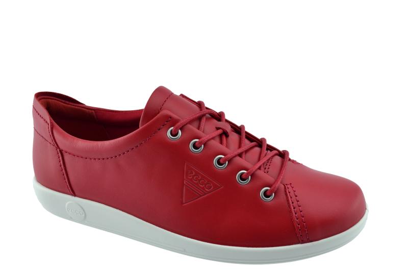 Ecco Soft lace (Rood) 20650311466 HOF Schoenen
