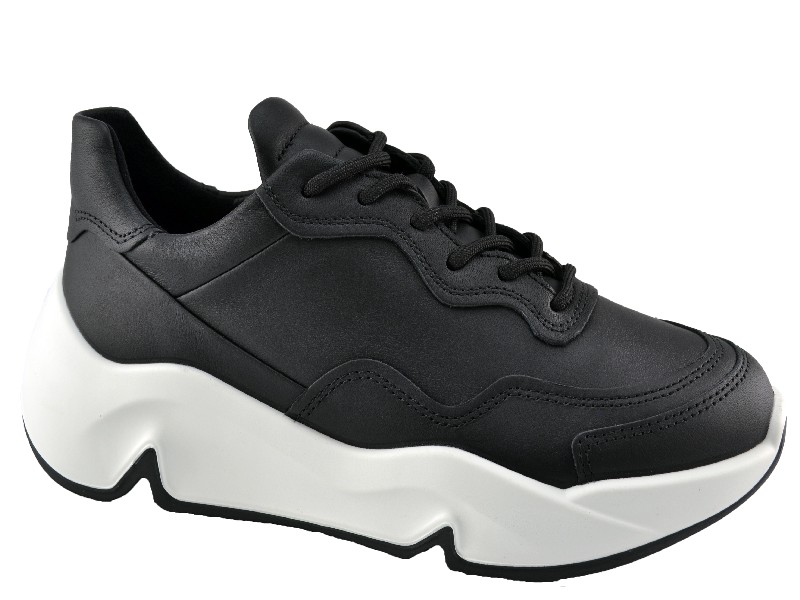 Ecco Chunky Sneaker (Zwart) - 20311301001
