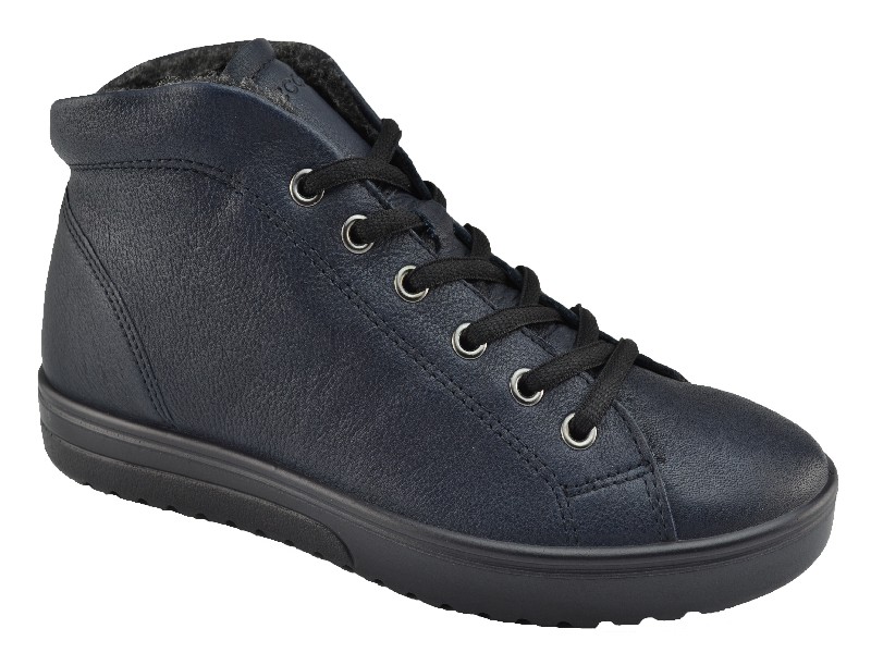 Ecco fara cheap leren dames veterschoenen