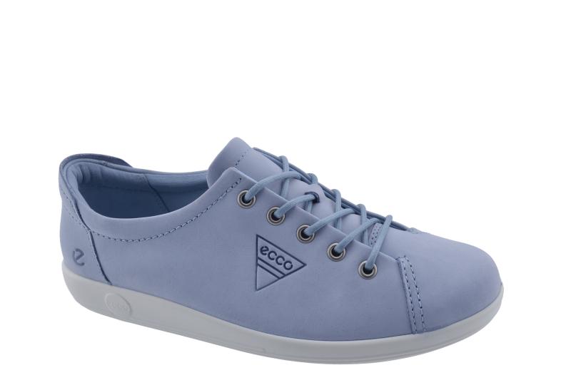 Ecco Soft 2 lace (Blauw) - 20650302434