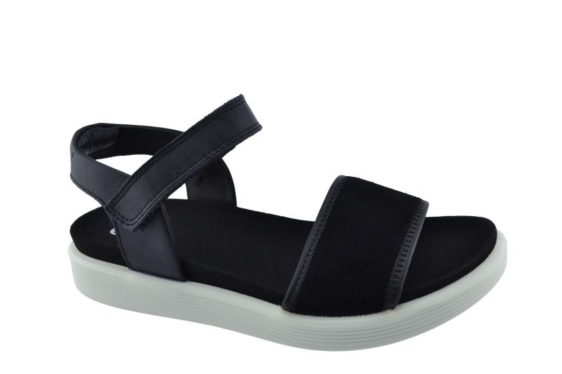 Ecco Soft Sandal (Zwart) - 23882351052